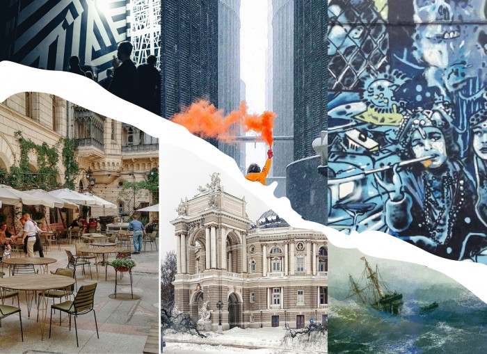 контраст між “верхнім містом” та “нижнім містом”. ПРОТИСТАВЛЕННЯ КУЛЬТУРИ ТА КОНТРКУЛЬТУРИ / Парк Жанни Лябурб