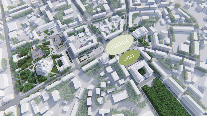 / Soborny & Peremohy Squares – Reconstruction Concept - photo №1 / Soborny & Peremohy Squares – Reconstruction Concept