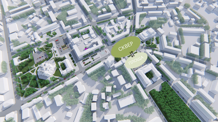 / Soborny & Peremohy Squares – Reconstruction Concept - photo №2 / Soborny & Peremohy Squares – Reconstruction Concept