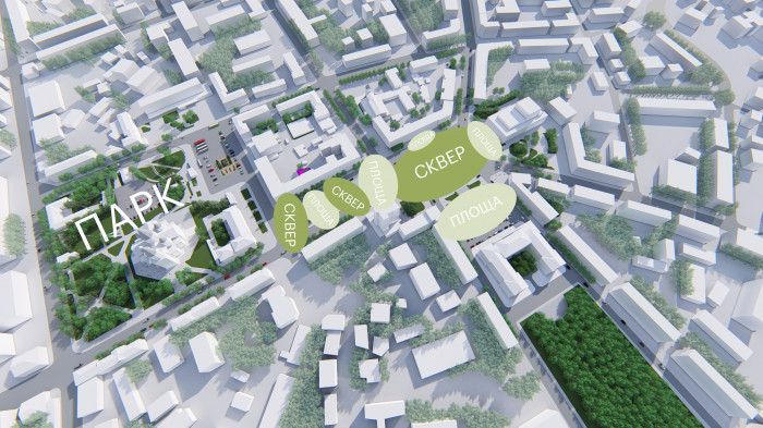 / Soborny & Peremohy Squares – Reconstruction Concept - photo №3 / Soborny & Peremohy Squares – Reconstruction Concept