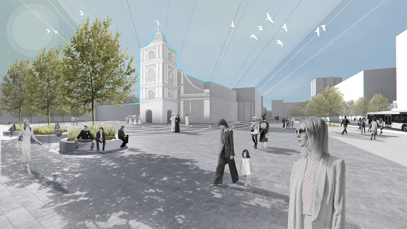 / Soborny & Peremohy Squares – Reconstruction Concept / Soborny & Peremohy Squares – Reconstruction Concept