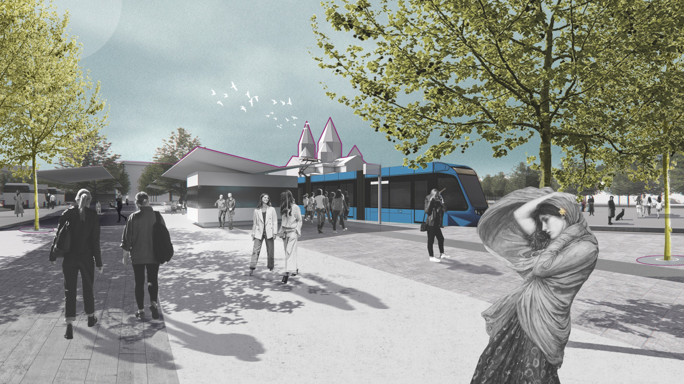 / Soborny & Peremohy Squares – Reconstruction Concept / Soborny & Peremohy Squares – Reconstruction Concept