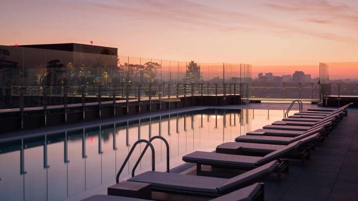 / Tetris Hall – Rooftop Garden