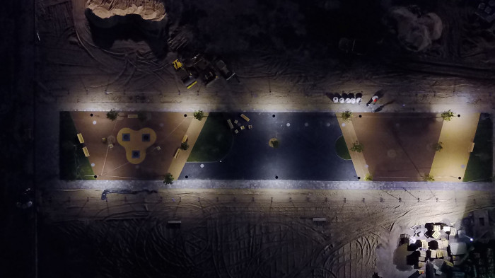 / Пішохідний бульвар ЖР 'Rybalsky'