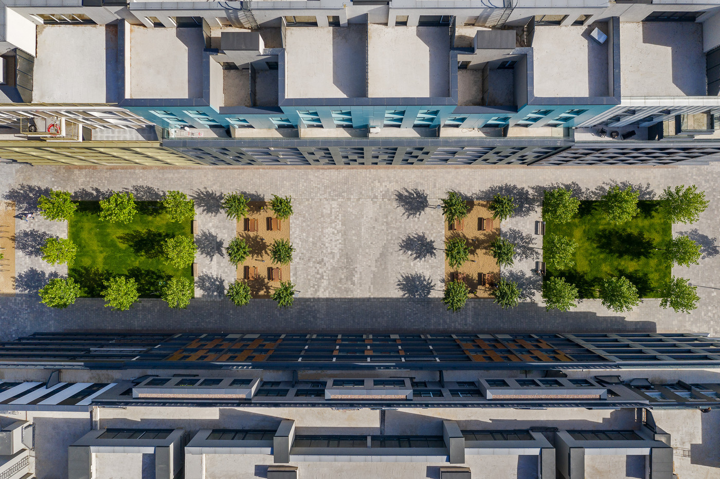 / Пішохідний бульвар ЖР 'Rybalsky' / Пішохідний бульвар ЖР 'Rybalsky'