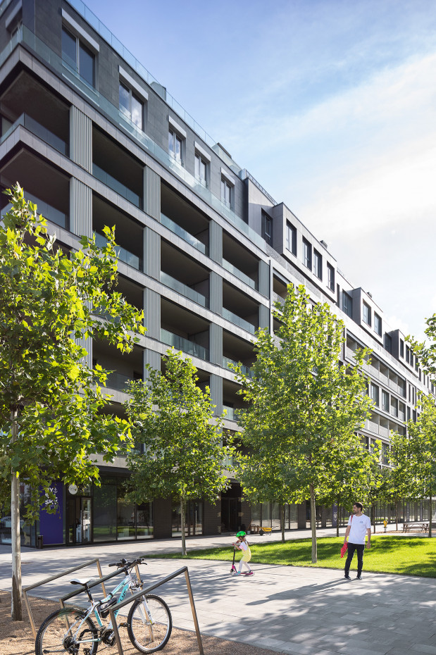 / Пішохідний бульвар ЖР 'Rybalsky' / Пішохідний бульвар ЖР 'Rybalsky'