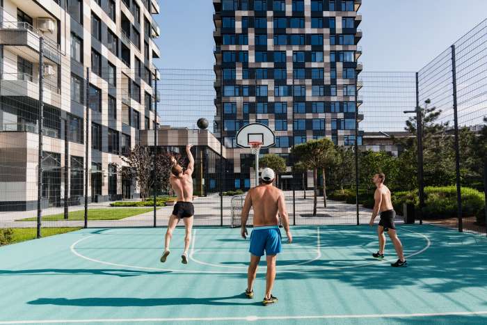 / Tetris Hall – Podium Landscape