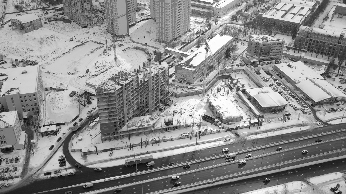 Зима 2018р. Зима 2018р. / Територія ЖК 'San Francisco'