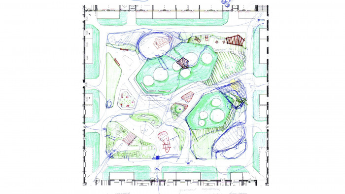 / Rybalsky – Inner Courtyard #3