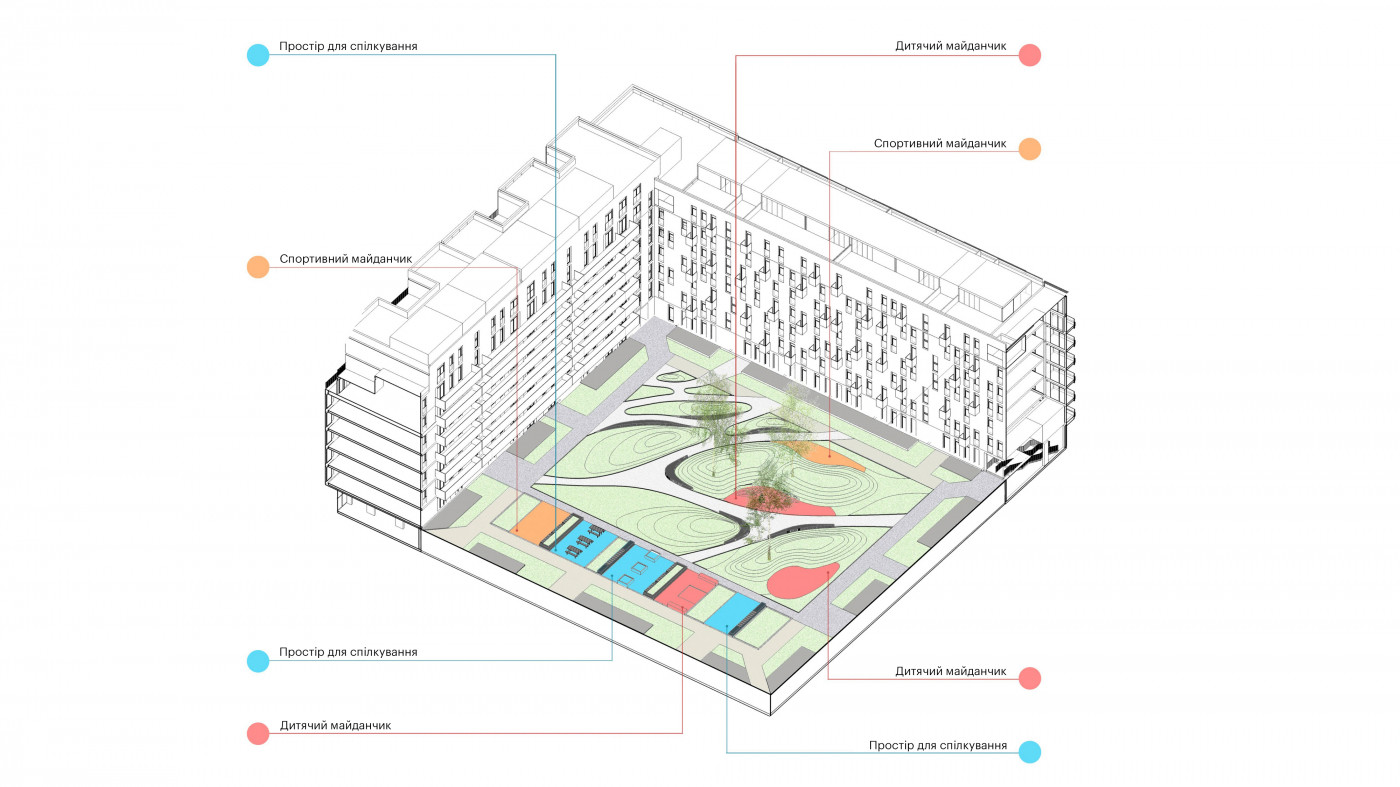 / Rybalsky – Inner Courtyard #3