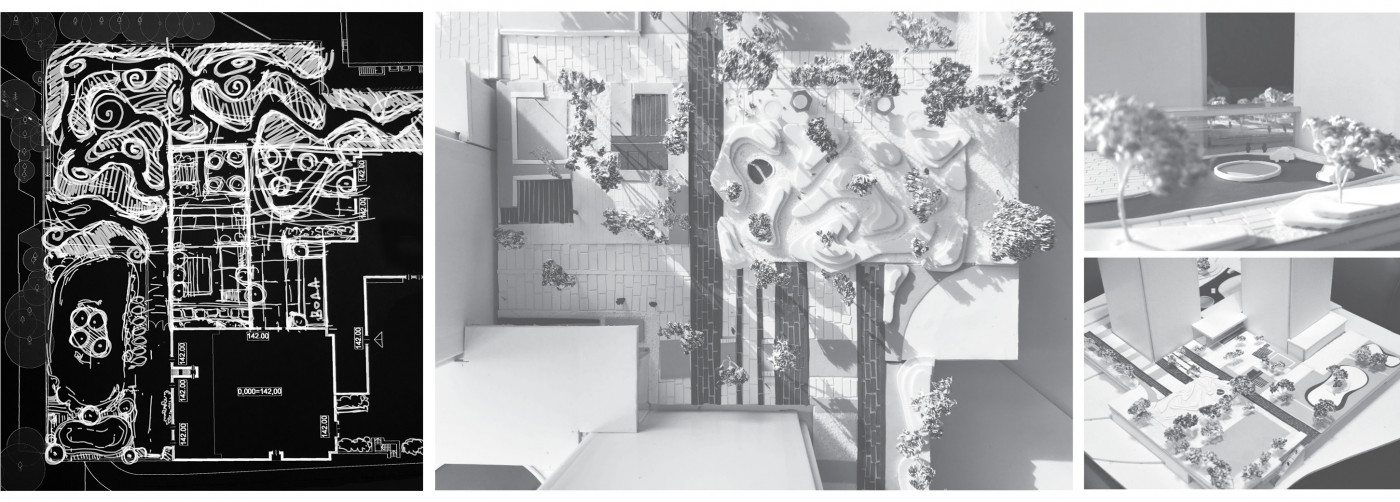 / Tetris Hall – Podium Landscape / Tetris Hall – Podium Landscape