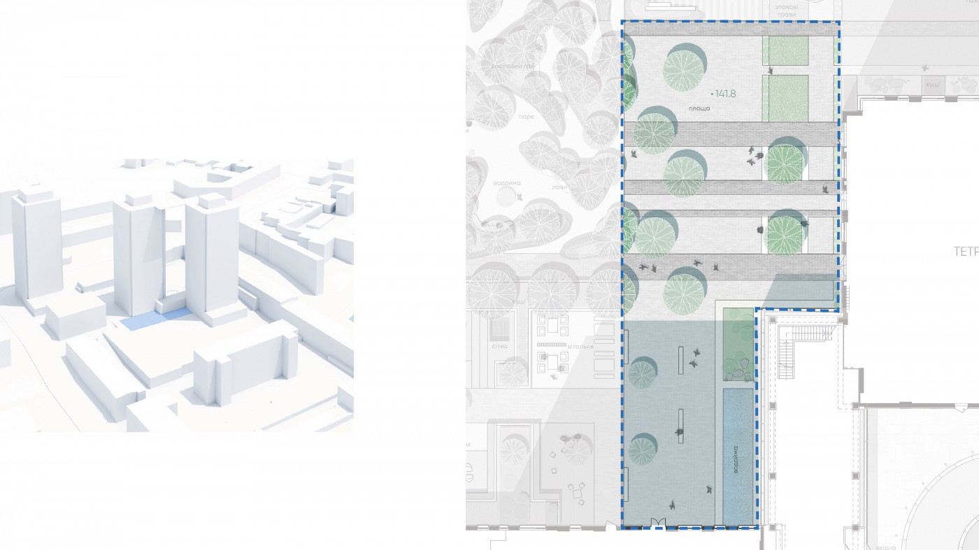 / Tetris Hall – Podium Landscape / Tetris Hall – Podium Landscape