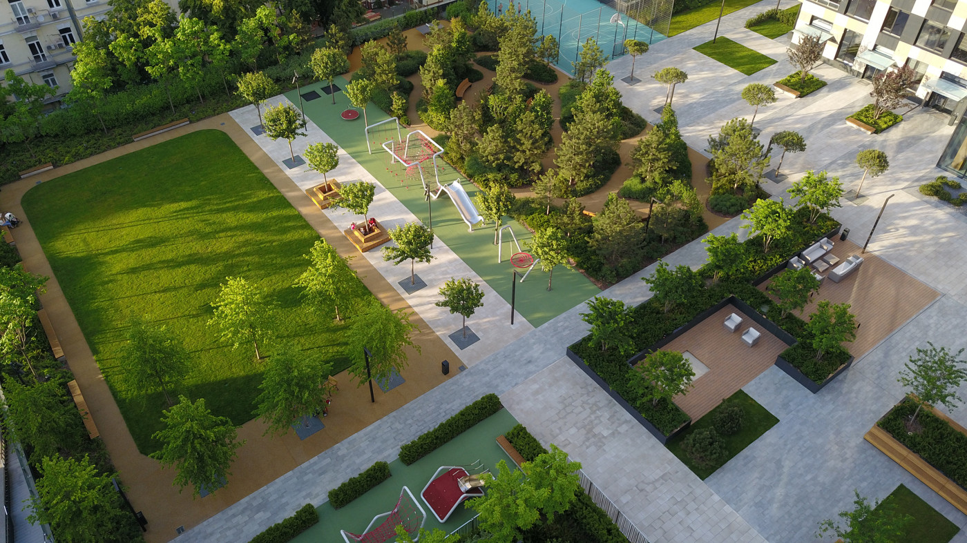 / Tetris Hall – Podium Landscape / Tetris Hall – Podium Landscape