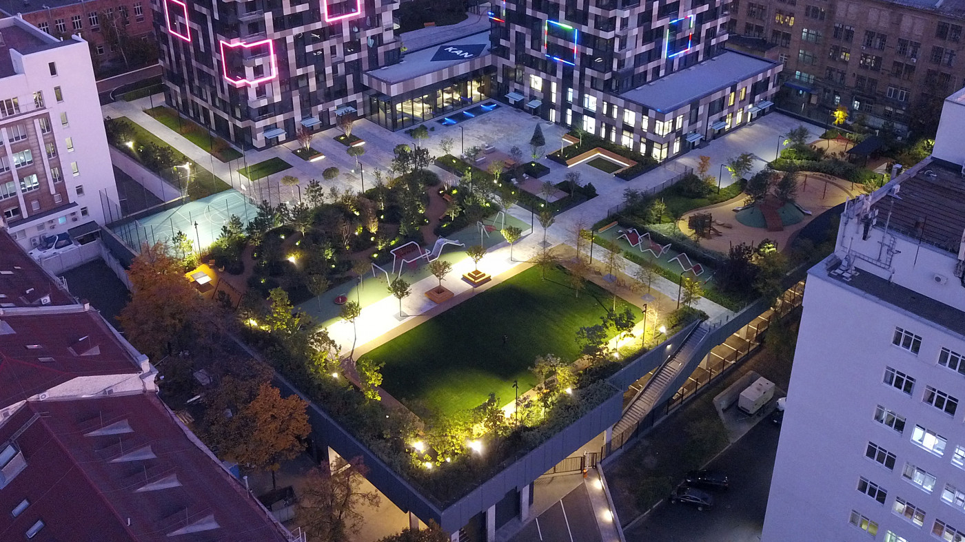 / Tetris Hall – Podium Landscape / Tetris Hall – Podium Landscape