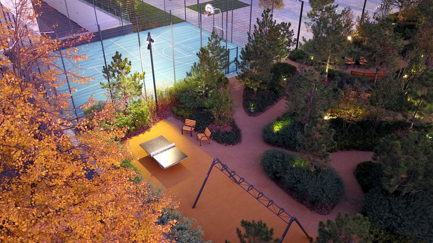 / Tetris Hall – Podium Landscape / Tetris Hall – Podium Landscape