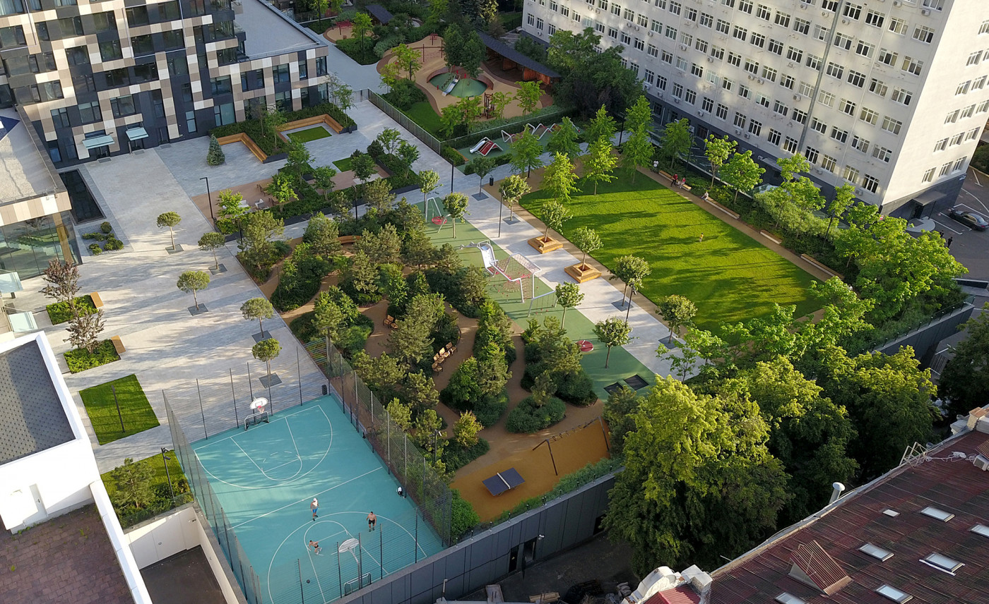 / Tetris Hall – Podium Landscape / Tetris Hall – Podium Landscape