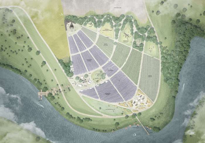 / Poradiv Lavender Park