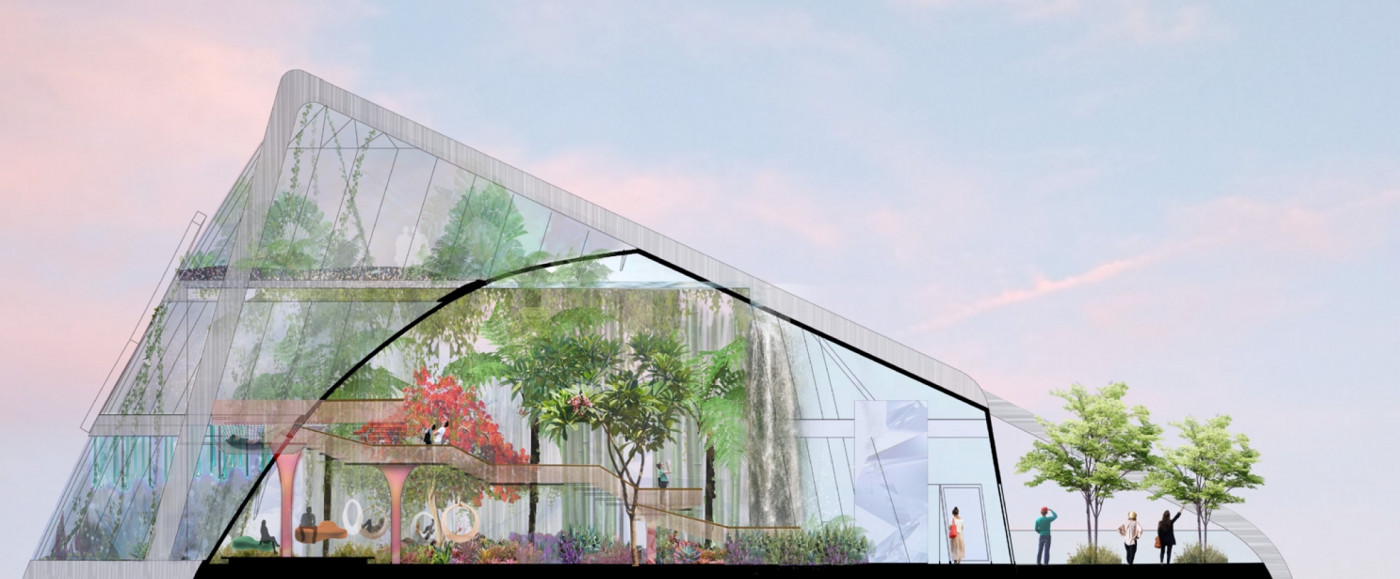 Розріз 2 / Територія ЖК 'Taryan Towers'