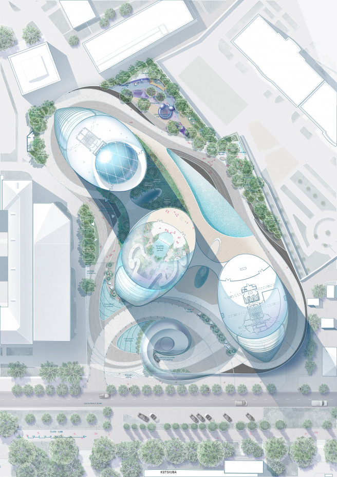 Генеральний план / Територія ЖК 'Taryan Towers'