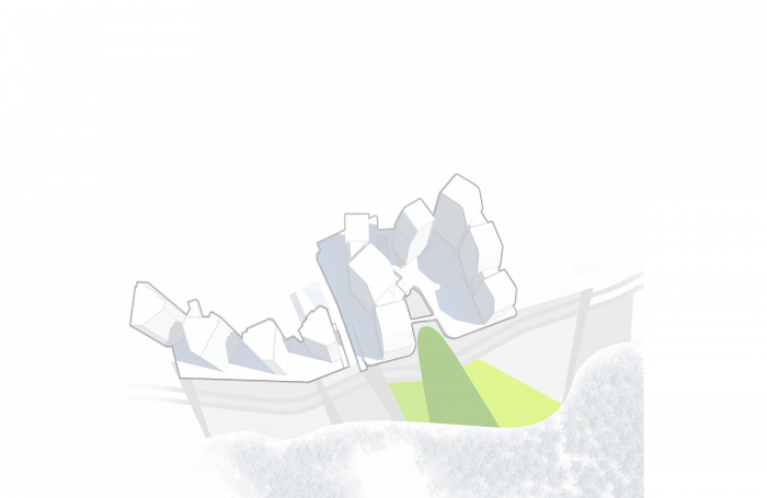 Зонування. Площа, галявина та лаунж / Концепція розвитку вулиці Молдовської