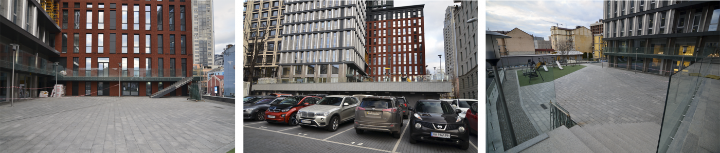 / Courtyard at 44 Antonovycha Street / Courtyard at 44 Antonovycha Street