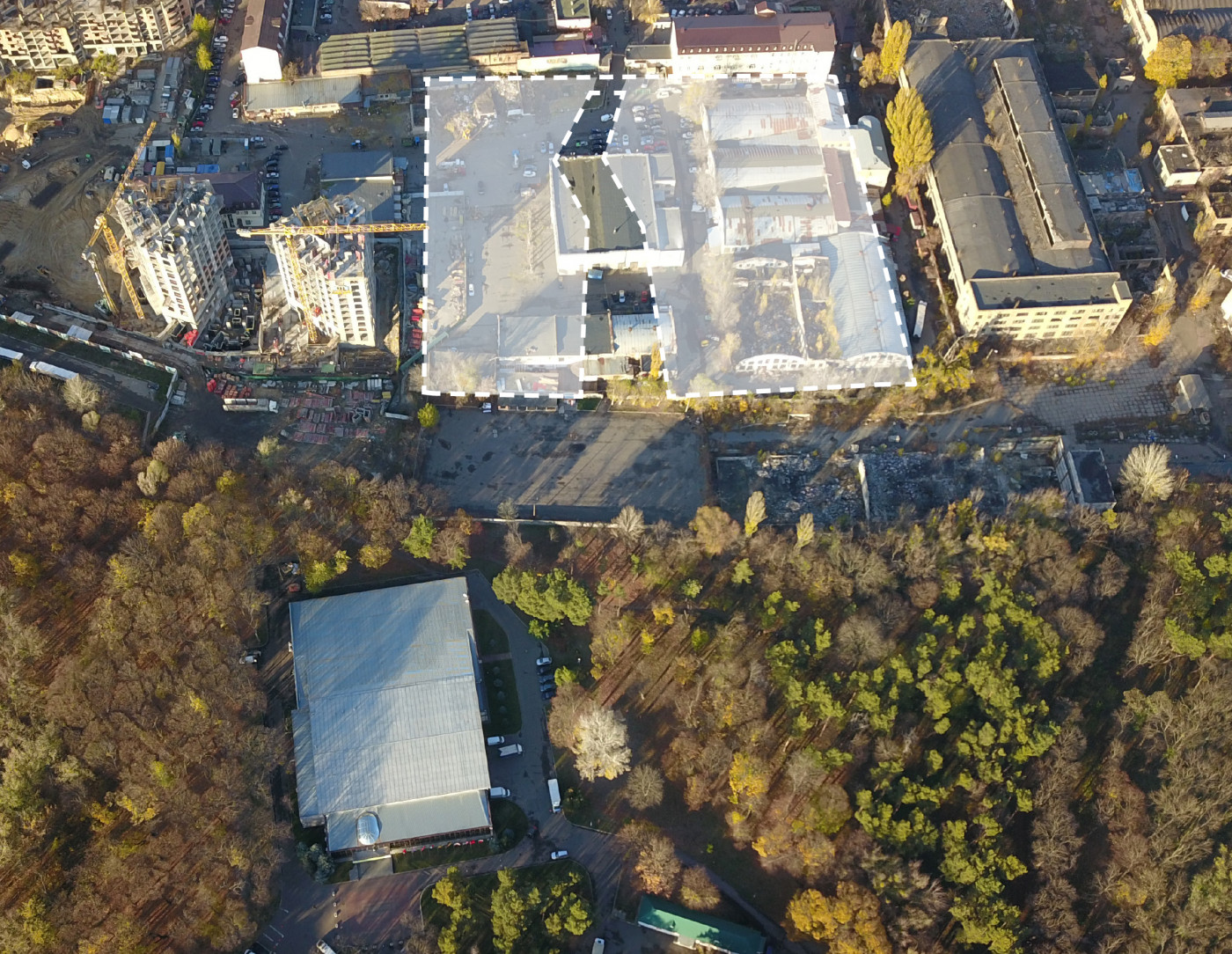 Розташування ділянки будівництва ЖК Poetica-2 Розташування ділянки будівництва ЖК Poetica-2 / Територія ЖК 'Poetica-2'