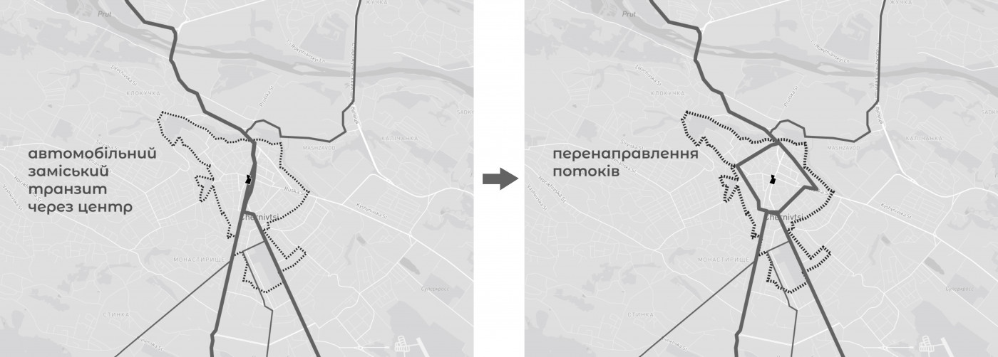 / Центральна площа Чернівців / Центральна площа Чернівців