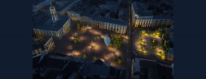 / Chernivtsi Central Square