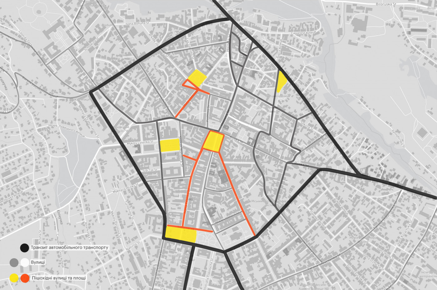 / Chernivtsi Central Square / Chernivtsi Central Square