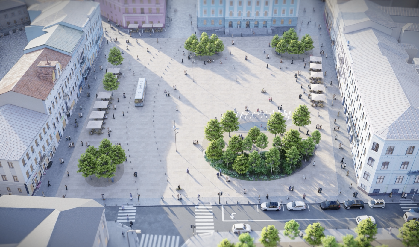 / Chernivtsi Central Square / Chernivtsi Central Square