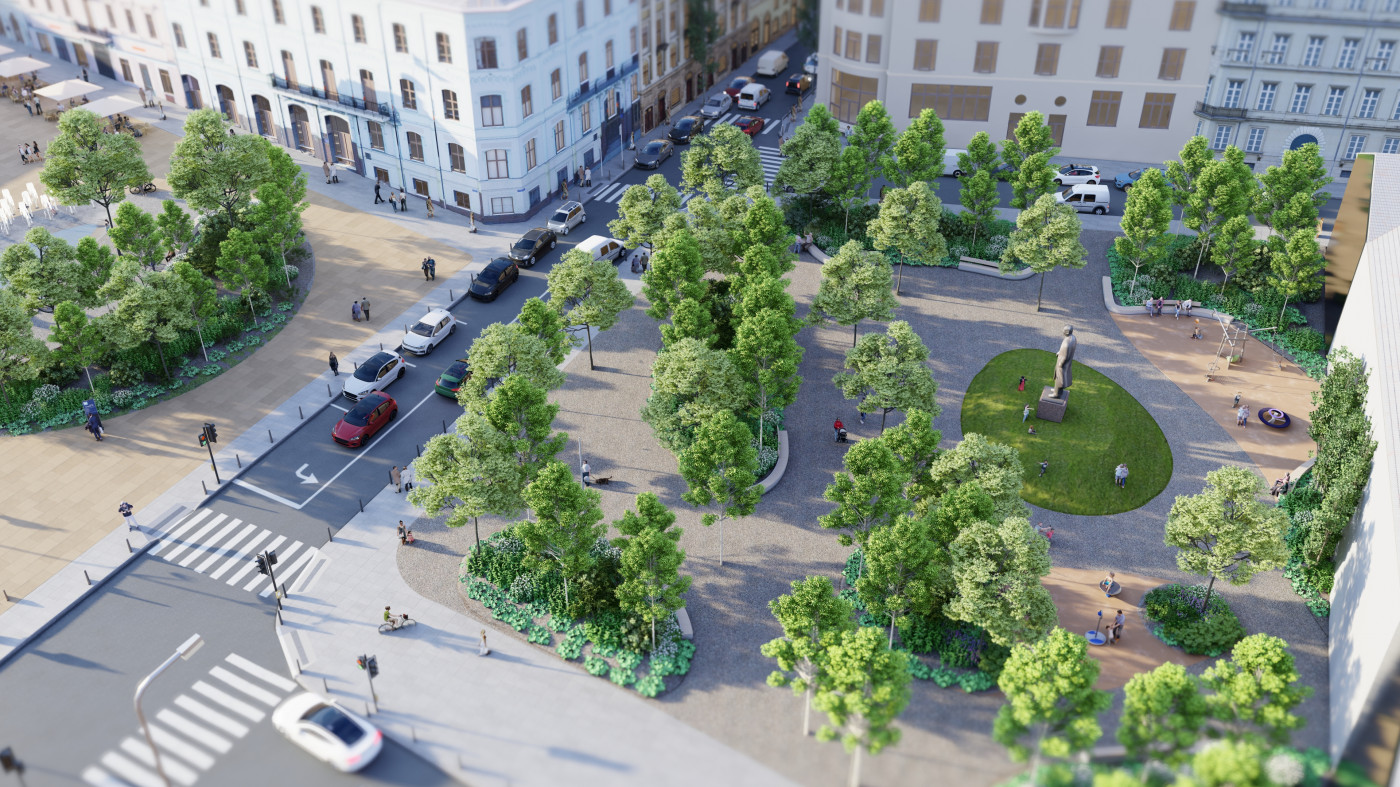 / Chernivtsi Central Square / Chernivtsi Central Square