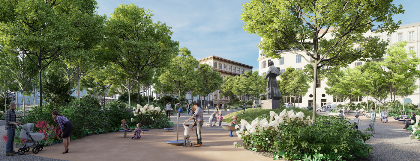 / Chernivtsi Central Square / Chernivtsi Central Square