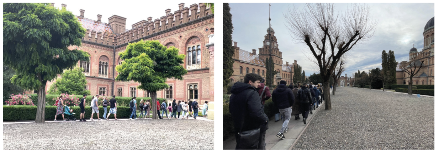 Restrictions Restrictions / Metropolitans’ Residence of Bukovyna and Dalmatia