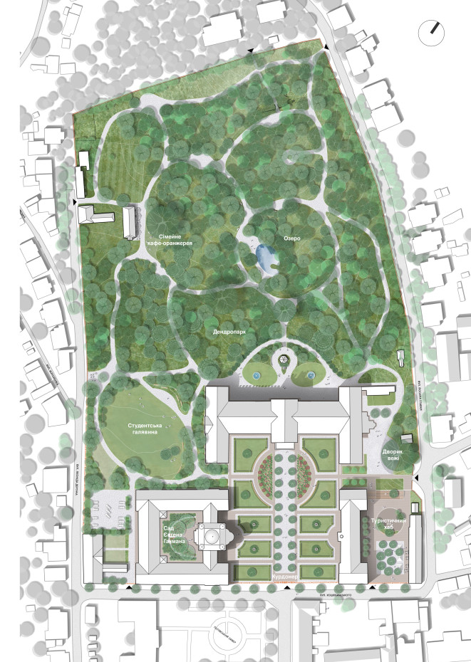 Master Plan Master Plan / Metropolitans’ Residence of Bukovyna and Dalmatia