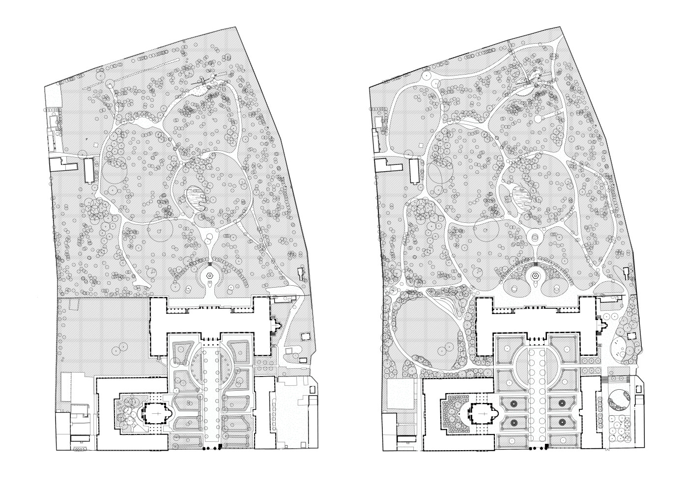 Master Plan: Before and After Master Plan: Before and After / Metropolitans’ Residence of Bukovyna and Dalmatia
