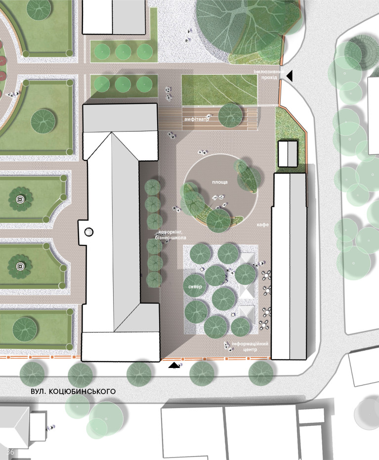 Master Plan Fragment Master Plan Fragment / Metropolitans’ Residence of Bukovyna and Dalmatia