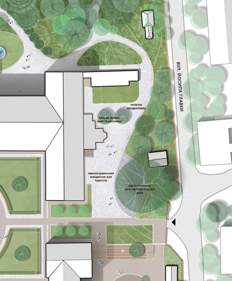 Master Plan Fragment Master Plan Fragment / Metropolitans’ Residence of Bukovyna and Dalmatia