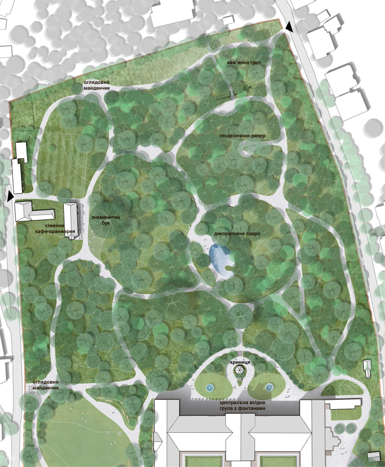 Master Plan Fragment Master Plan Fragment / Metropolitans’ Residence of Bukovyna and Dalmatia